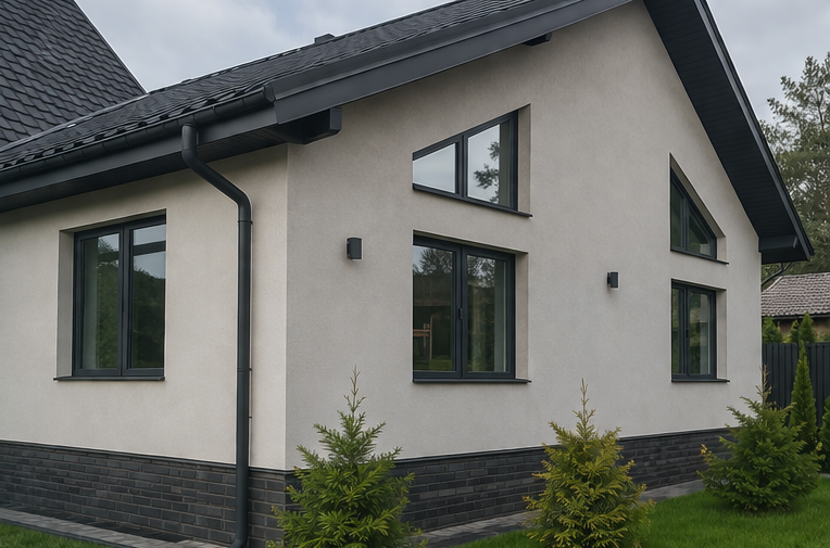 Панорамное остекление коттеджа